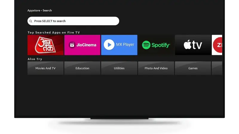 Ricerca applicazioni IPTV compatibili su Amazon Fire TV