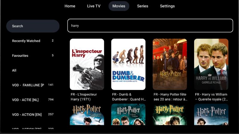 app IP FORZA migliore player IPTV per Android gratis