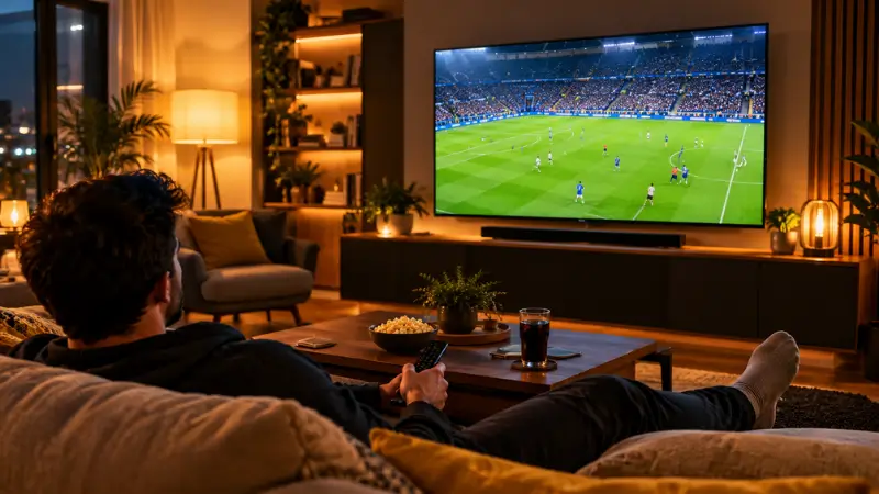 streaming calcio su Smart TV con le migliori app per siti streaming calcio